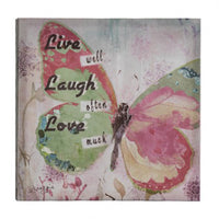 Live, Laugh, Love Butterfly